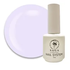 Моделюючий гель Saga Professional Liquid gel №12, молочно-фіолетовий, 15 мл