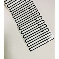 Наліпки на тіпси чорні Total Beauty 1 аркуш, 50 шт