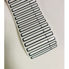 Наліпки на тіпси графітові Total Beauty 1 аркуш, 50 шт