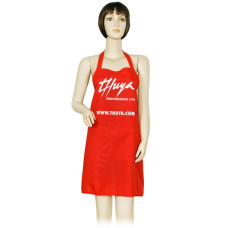 Фартух фірмовий Thuya для бровистів і лашмейкерів, червоний