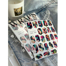 SLIDIZ Плівки для манікюру/WRAPS for manicure WM001