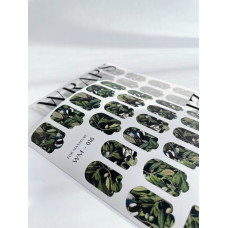 SLIDIZ Плівки для манікюру/WRAPS for manicure WM016