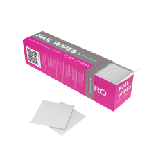 Безворсові білі серветки Staleks, 400 шт