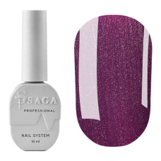 Гель-лак для нігтів котяче око Saga Professional Wine Cat №06 темно-бузковий, 10 мл