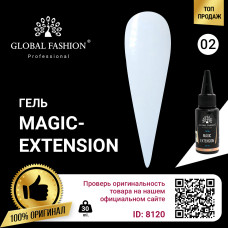 Гель в бутылочке Global Fashion Magic-Extension №2, 30 мл