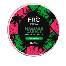Масажна свічка FRC Beauty Massage Candle Cucumelon, огірок-кавун, 30 г