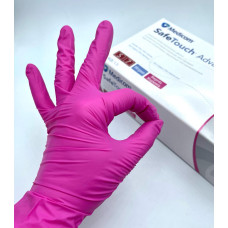 Перчатки Medicom (М) малиновые
