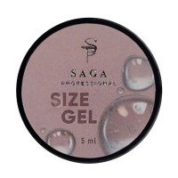 Saga SIZE gel, гель для об'ємних дизайнів без липкого шару 5мл