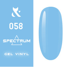Гель лак F.O.X Spectrum № 058, 7 мл